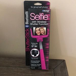Tzumi Pink Selfie stick new